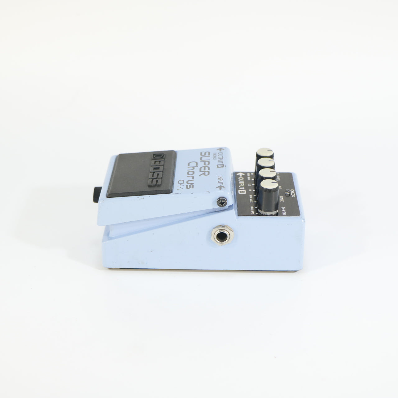 Boss CH-1 Super Chorus (Modded naar studio kwaliteit, analoog, blue label, s/n AA31076, Made In Taiwan)