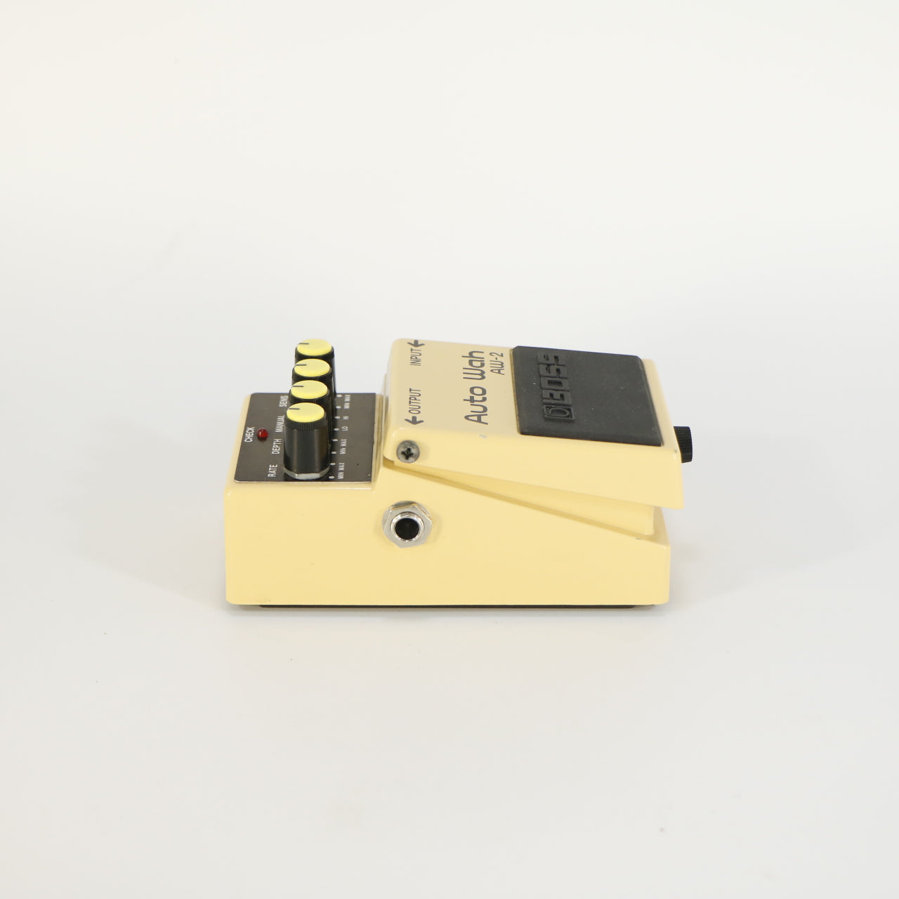 Boss AW-2 Auto Wah (incl handleiding, s/n ZE09066, Silver Label, Made In Taiwan)