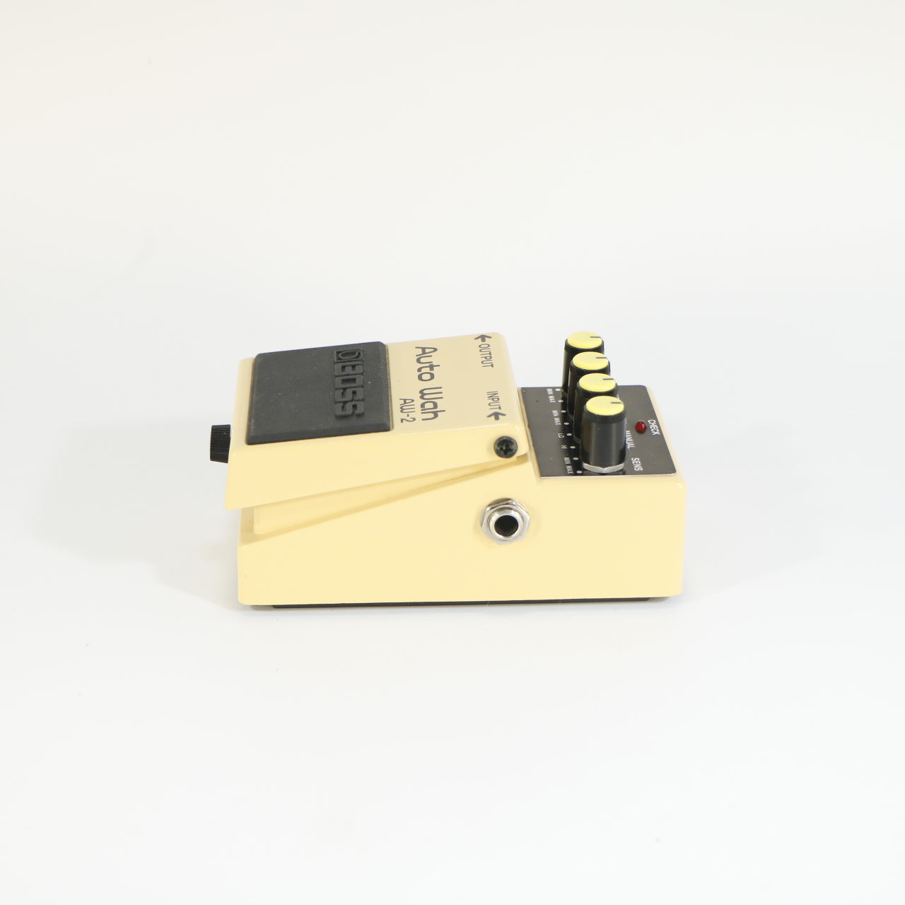 Boss AW-2 Auto Wah (incl handleiding, s/n ZE09066, Silver Label, Made In Taiwan)