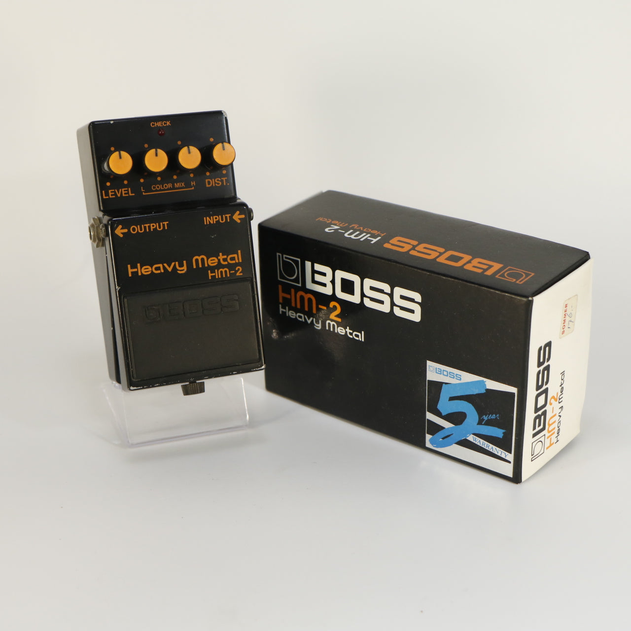 Boss HM-2 Heavy Metal (Made In Japan, Black Label, s/n 370500 incl. doosje)