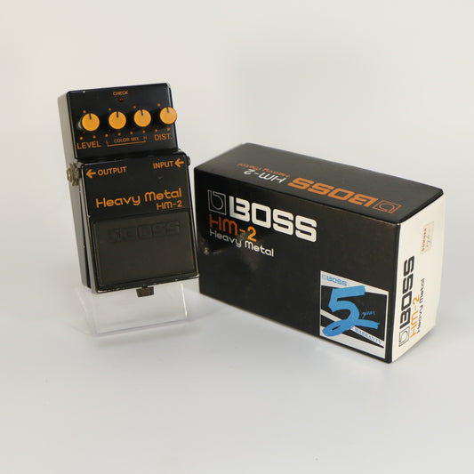 Boss HM-2 Heavy Metal (Made In Japan, Black Label, s/n 370500 incl. doosje)