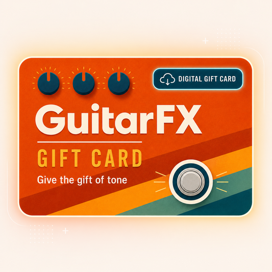 GuitarFX cadeaukaart cadeaubon