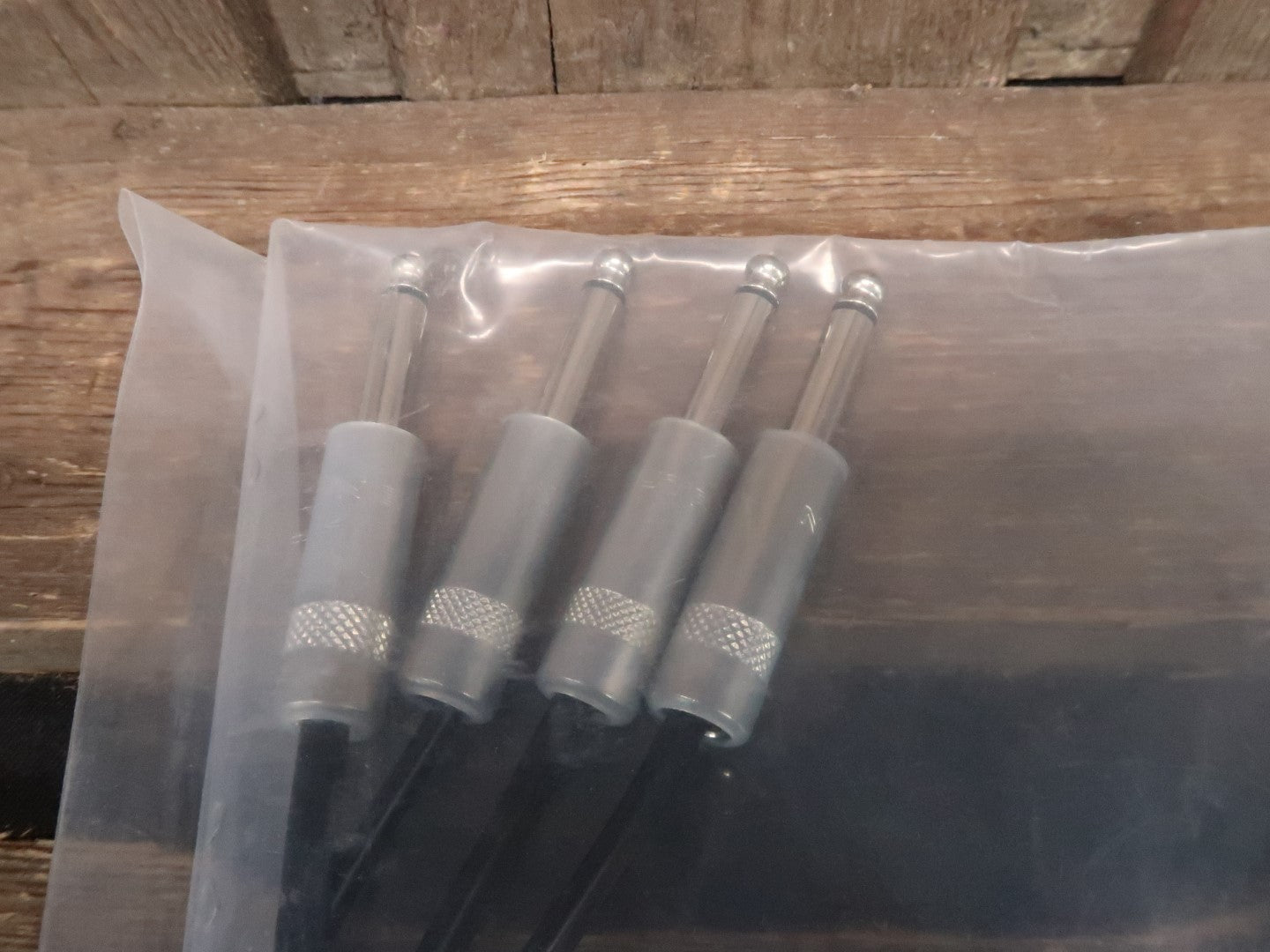 4x mono jack cables om te solderen