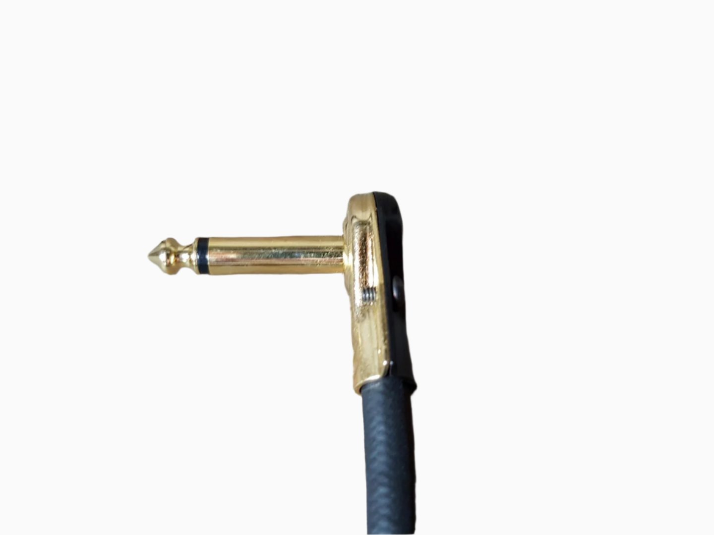 Patch cable 30 cm (plat, gouden connector)